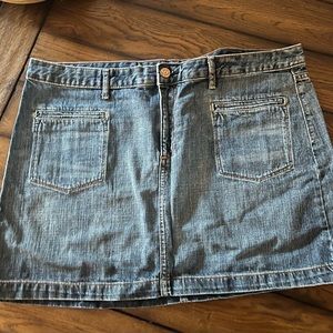 Sz 18 Women's Gap Denim Skirt.